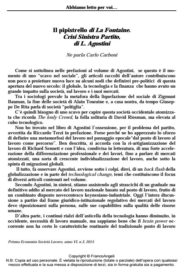 Anteprima articolo