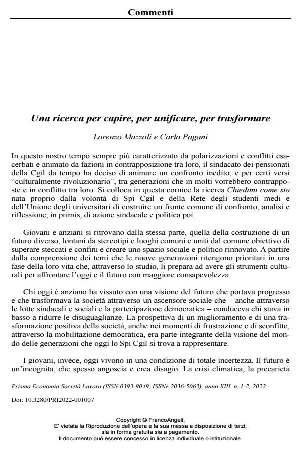 Anteprima articolo