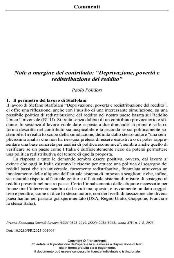 Anteprima articolo