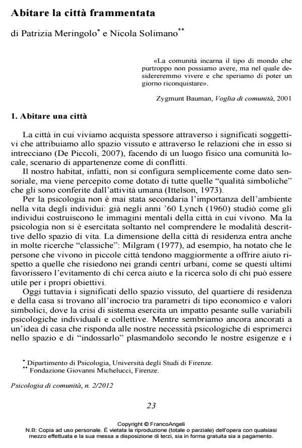 Anteprima articolo