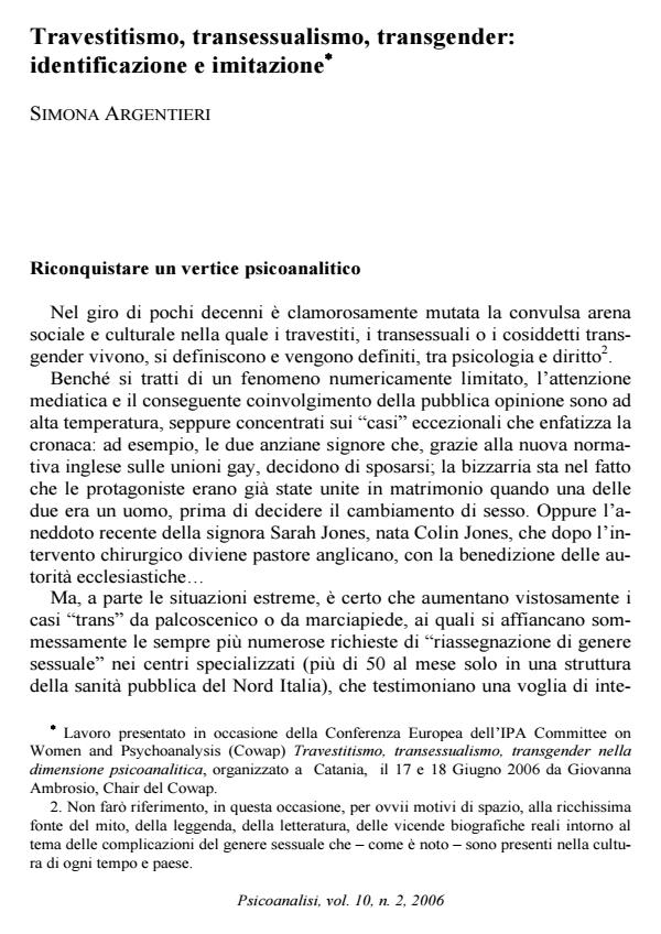 Anteprima articolo