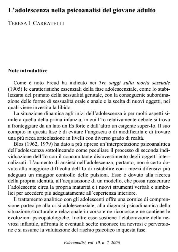 Anteprima articolo