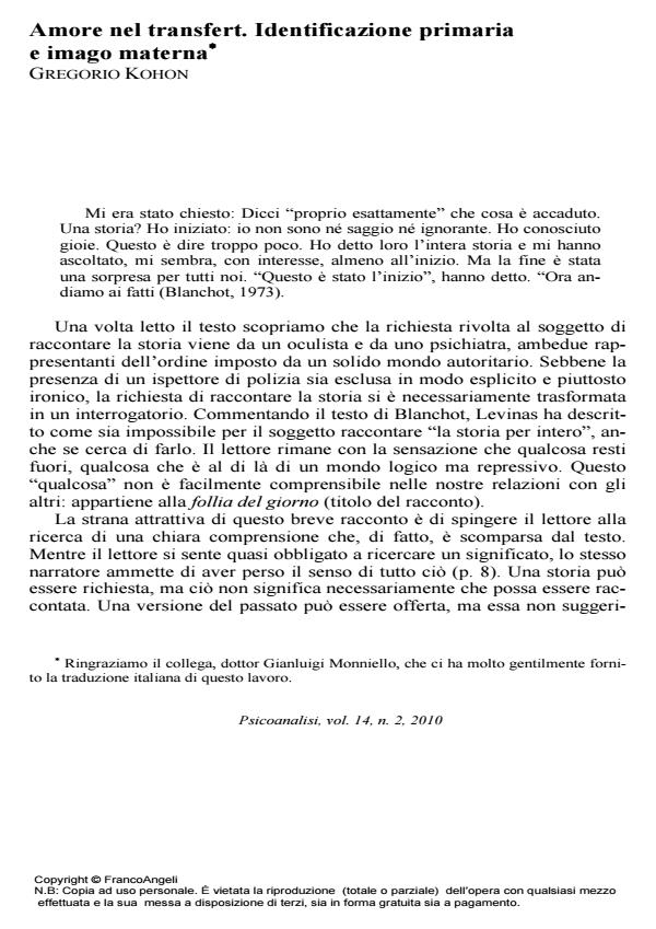 Anteprima articolo