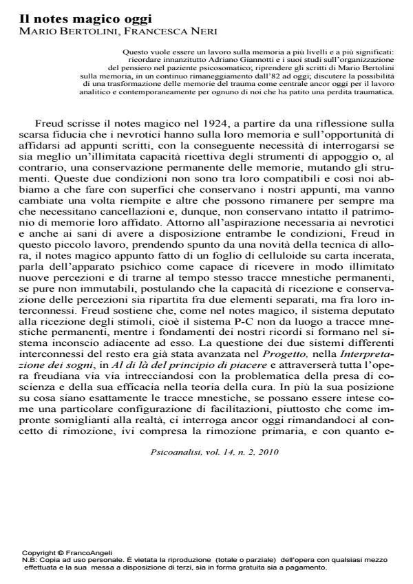 Anteprima articolo