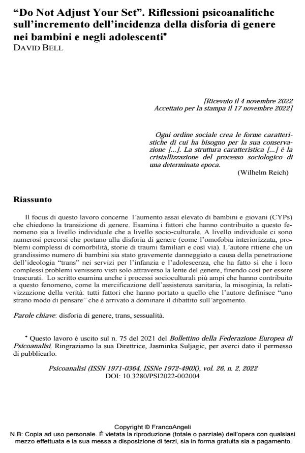 Anteprima articolo