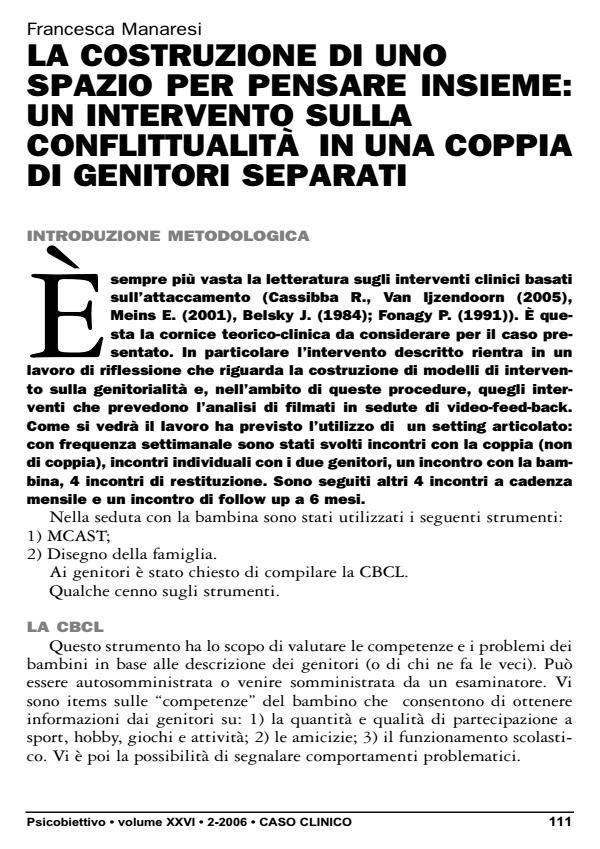 Anteprima articolo