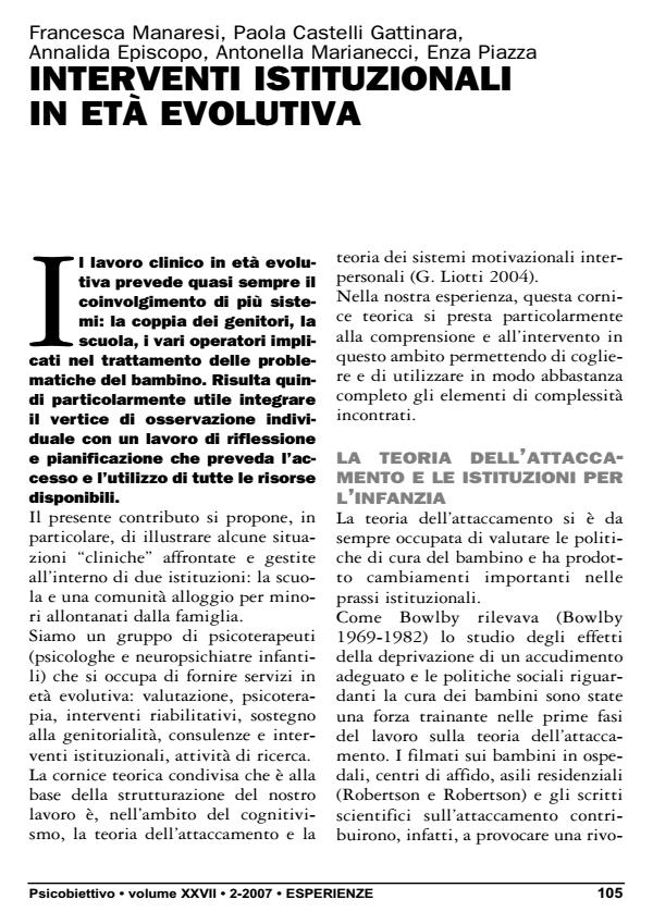 Anteprima articolo