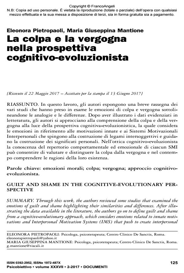 Anteprima articolo