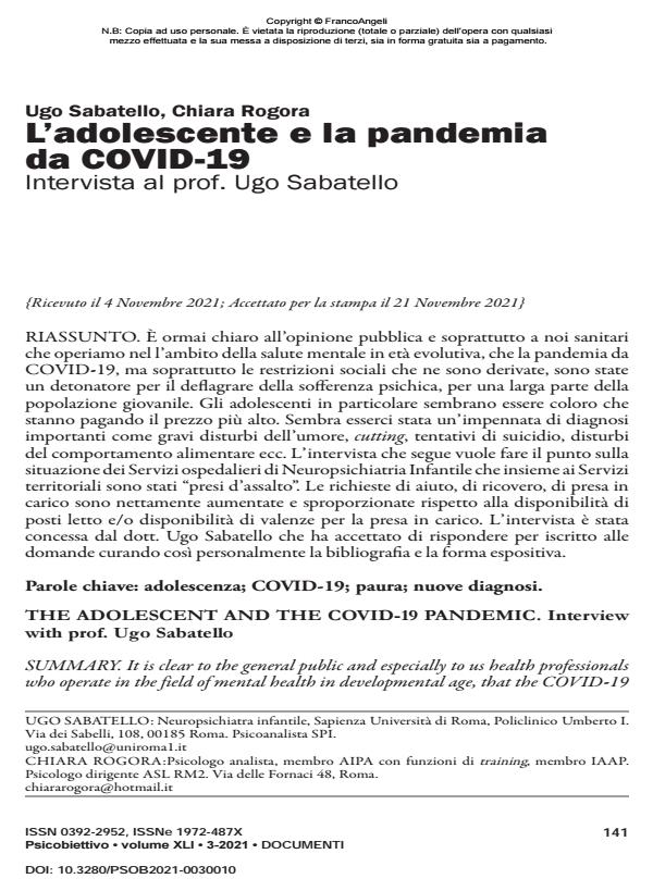 Anteprima articolo