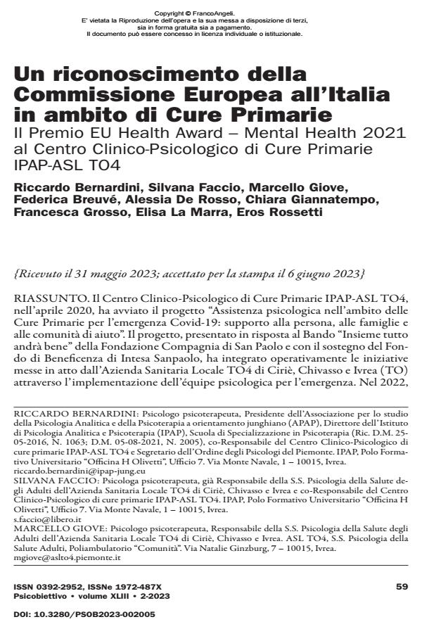 Anteprima articolo