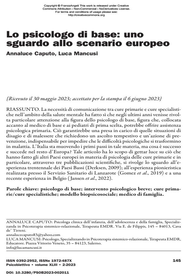 Anteprima articolo