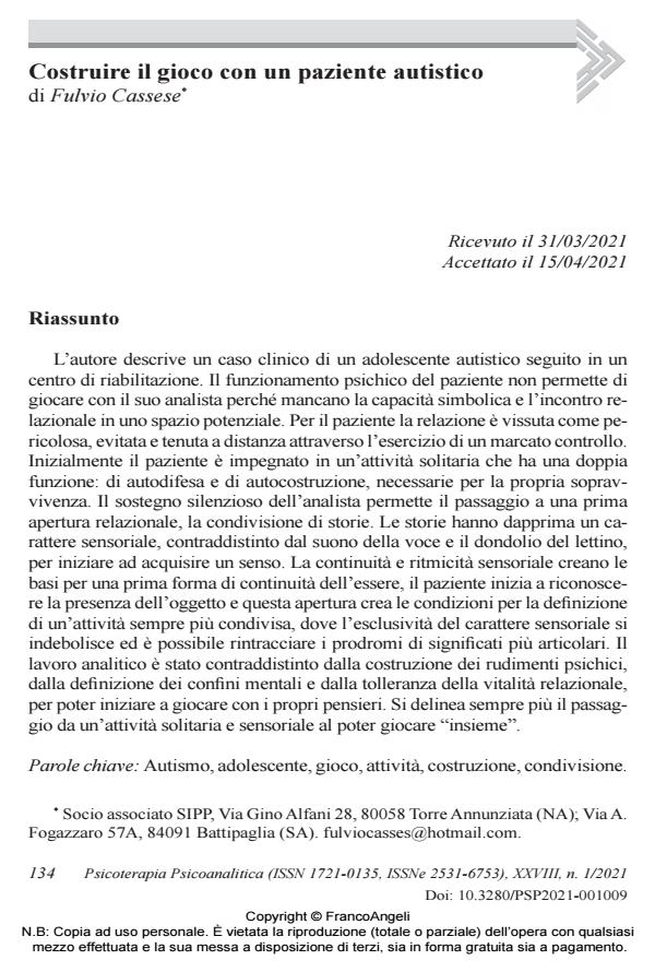 Anteprima articolo