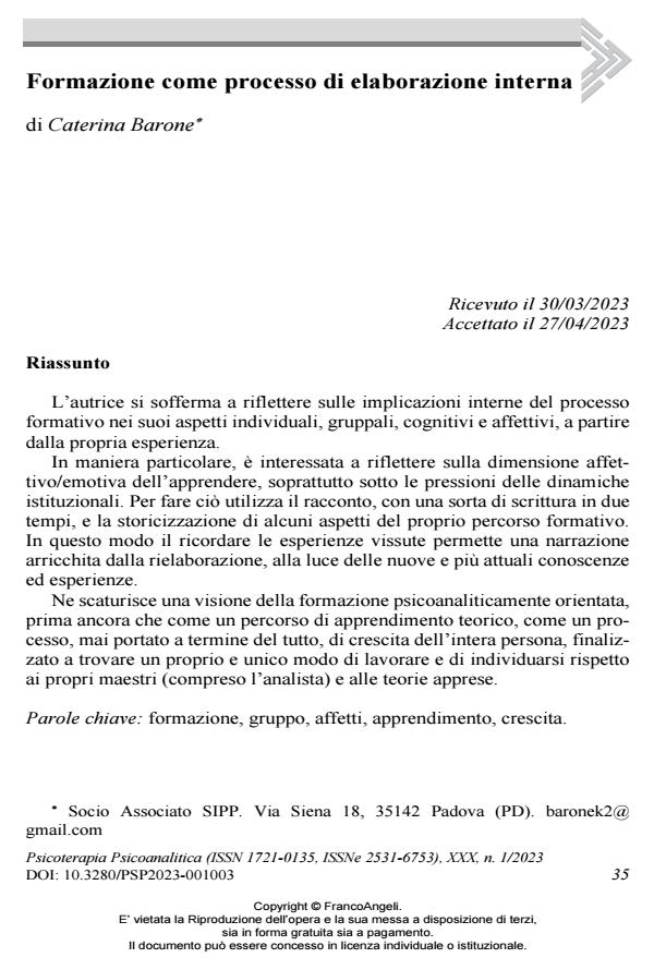 Anteprima articolo