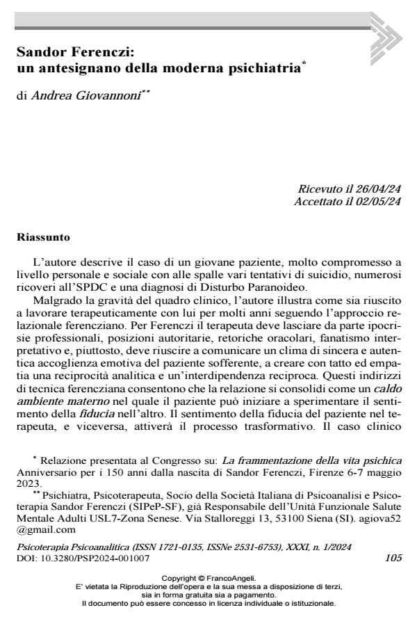 Anteprima articolo