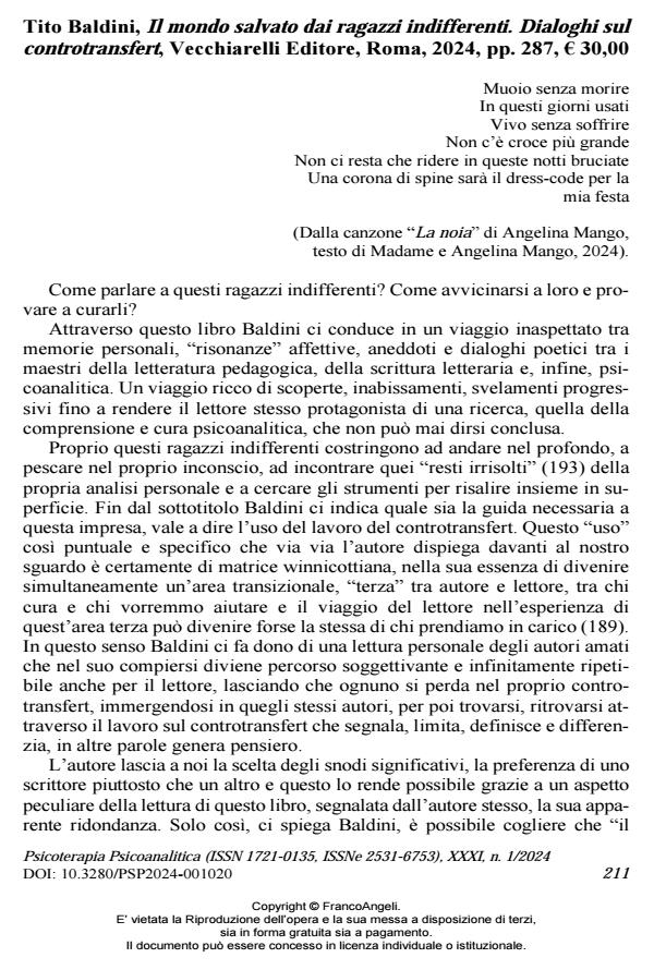 Anteprima articolo