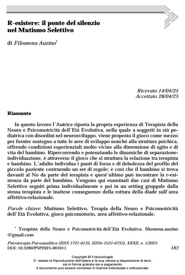 Anteprima articolo