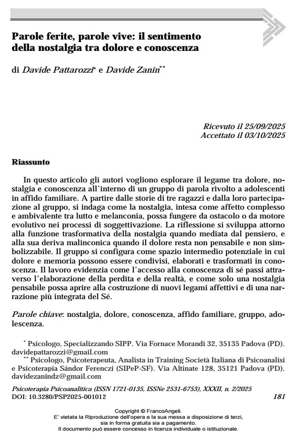 Anteprima articolo