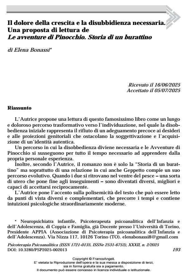 Anteprima articolo
