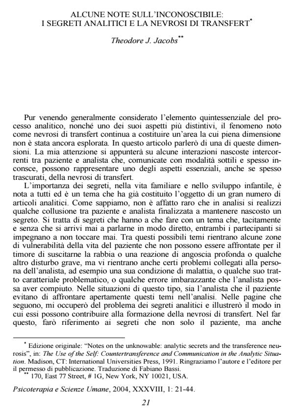 Anteprima articolo