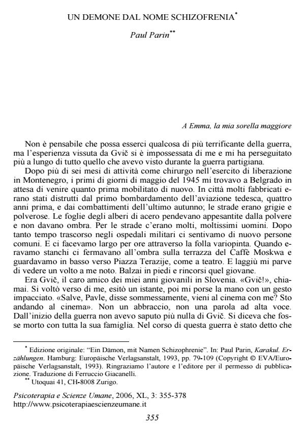 Anteprima articolo