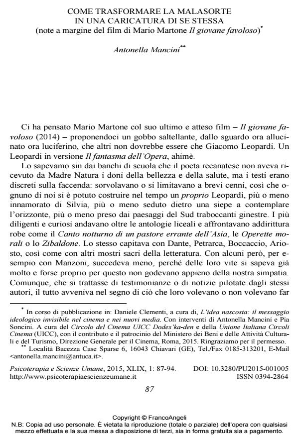 Anteprima articolo