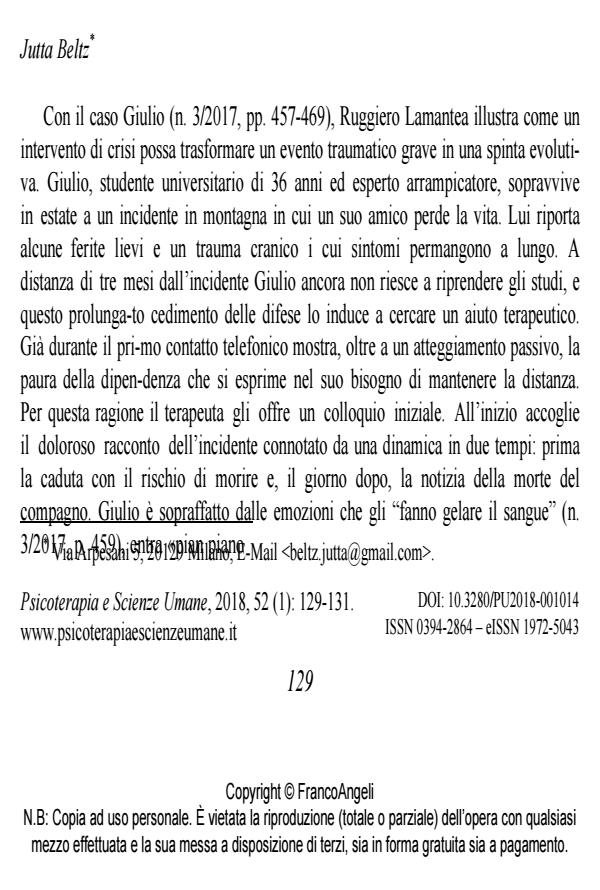 Anteprima articolo