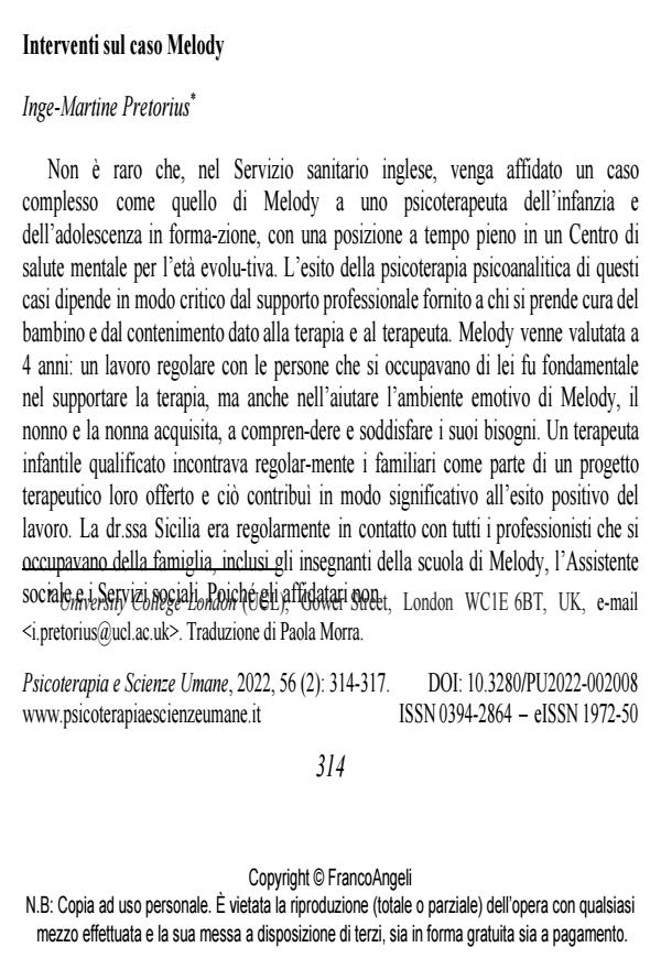 Anteprima articolo