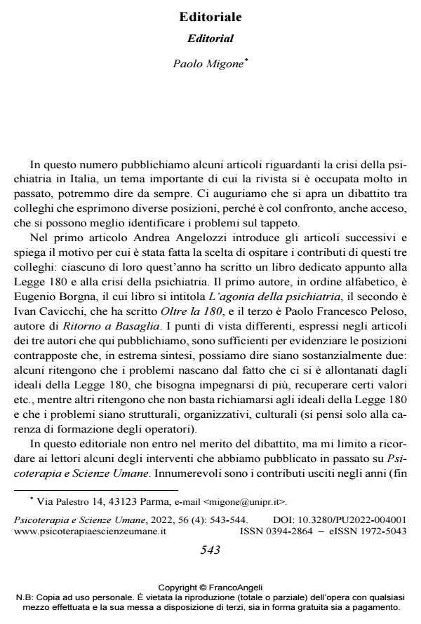 Anteprima articolo