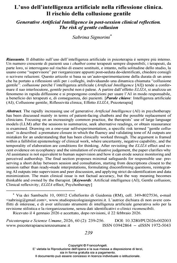 Anteprima articolo