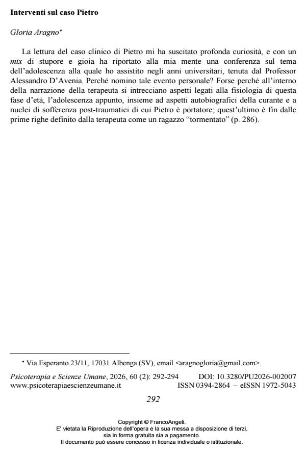 Anteprima articolo