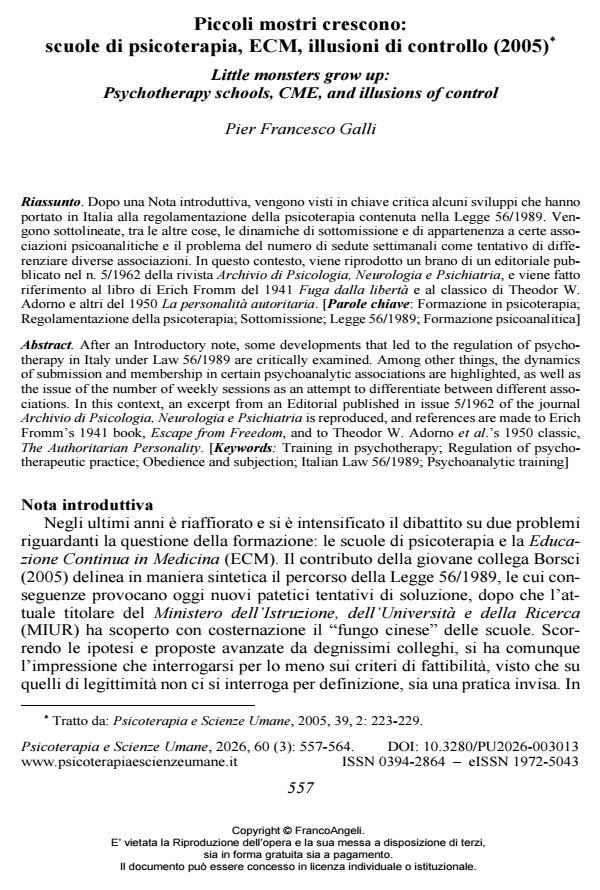 Anteprima articolo