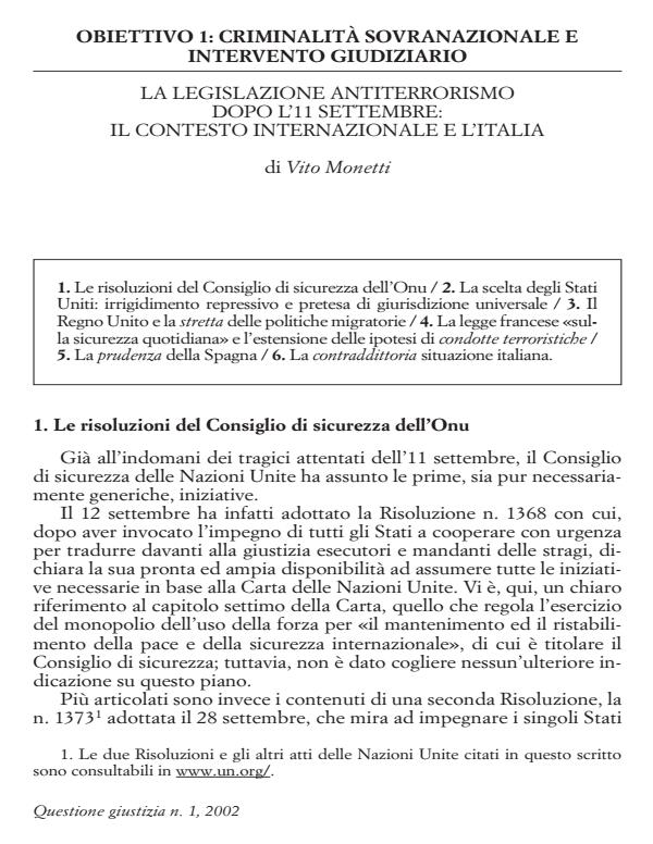 Anteprima articolo