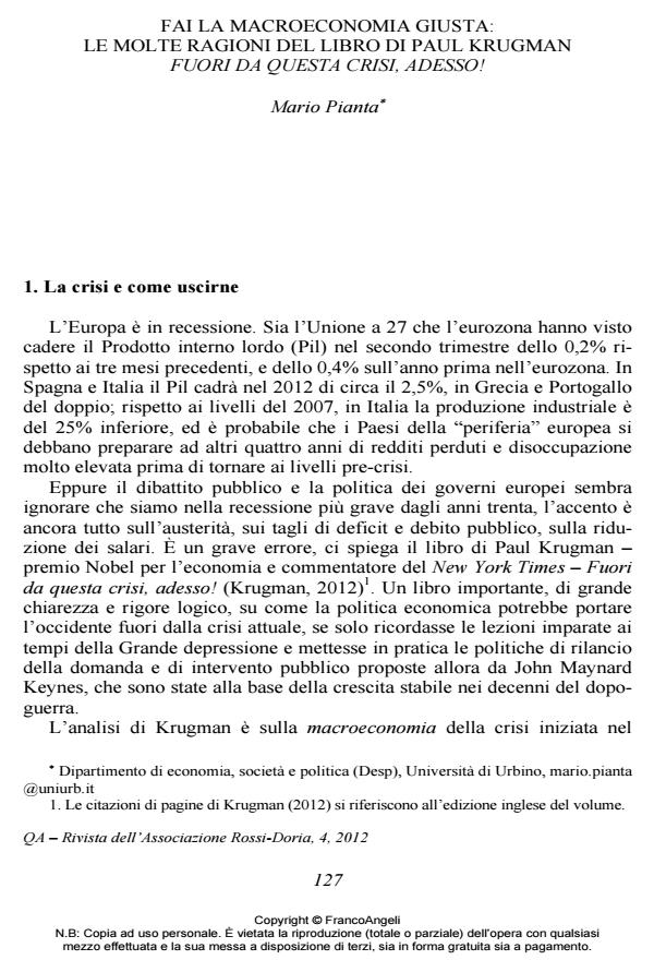 Anteprima articolo