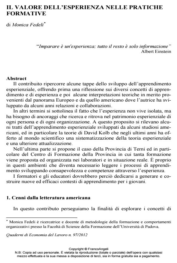 Anteprima articolo