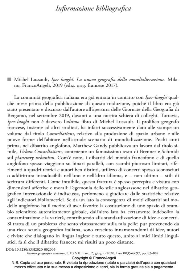 Anteprima articolo