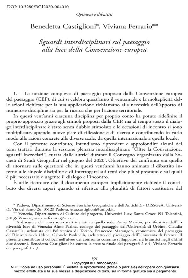 Anteprima articolo