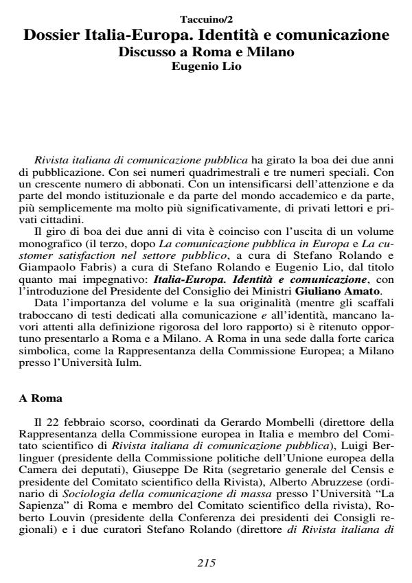 Anteprima articolo