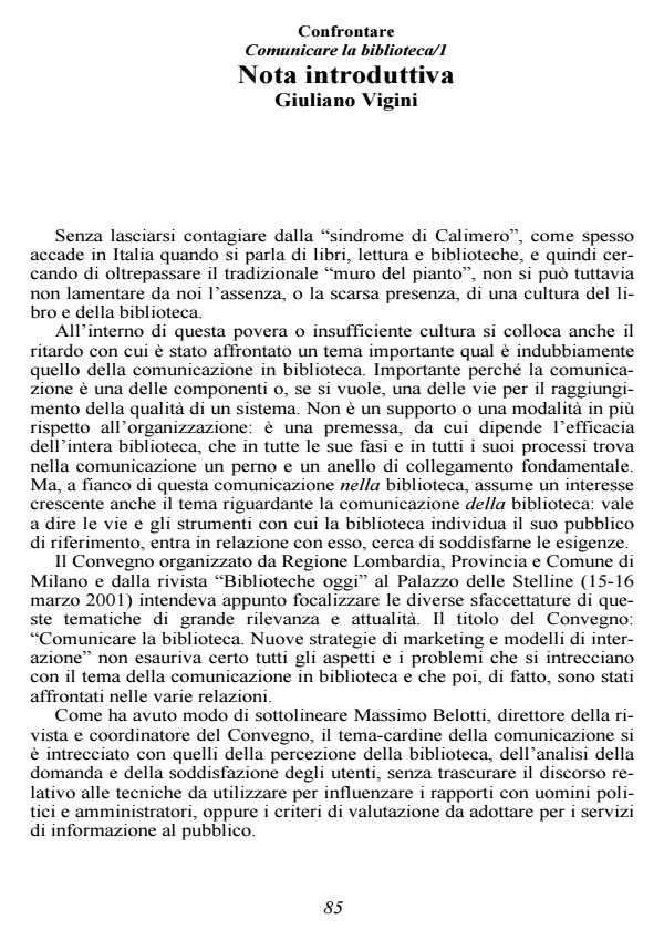 Anteprima articolo