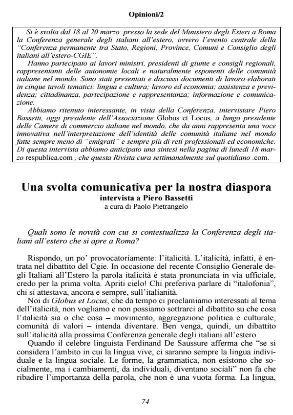 Anteprima articolo