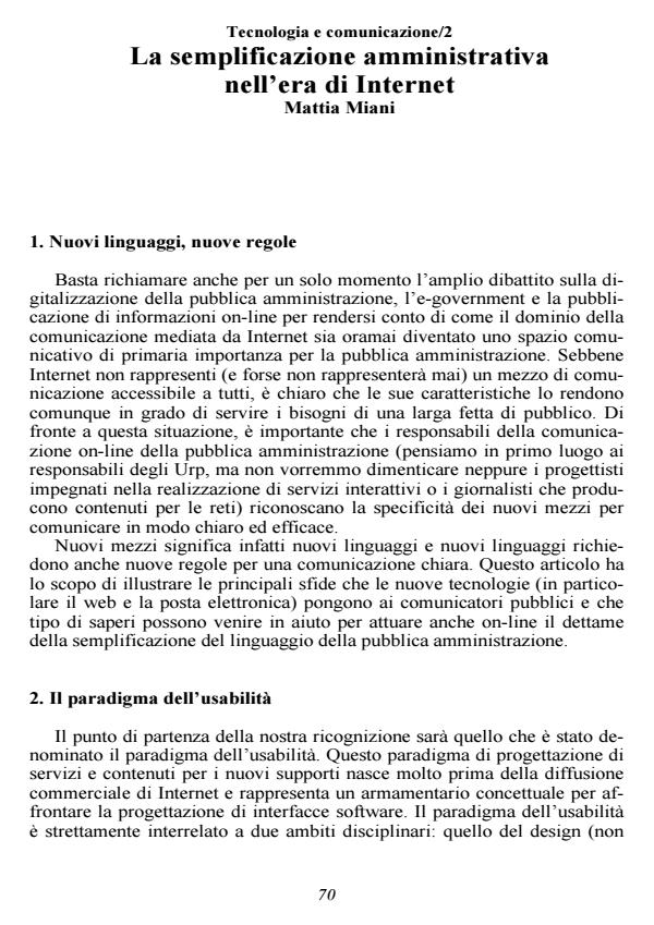 Anteprima articolo