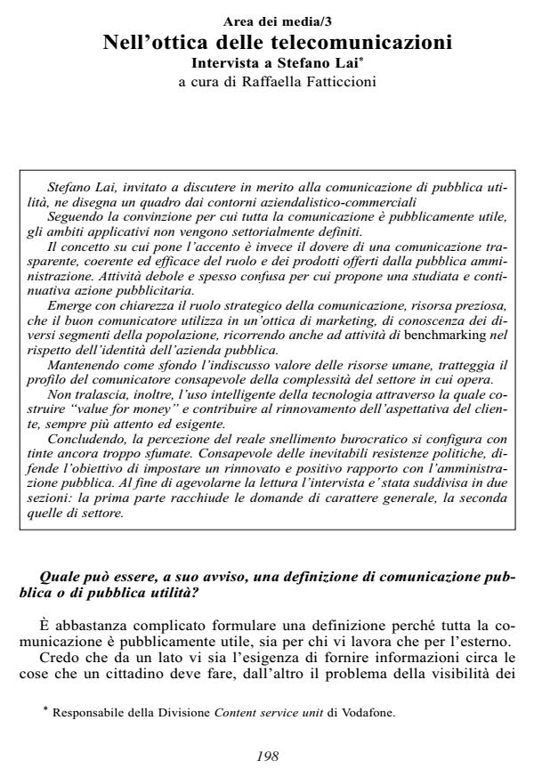 Anteprima articolo