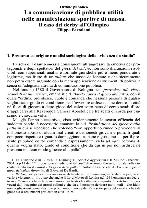 Anteprima articolo