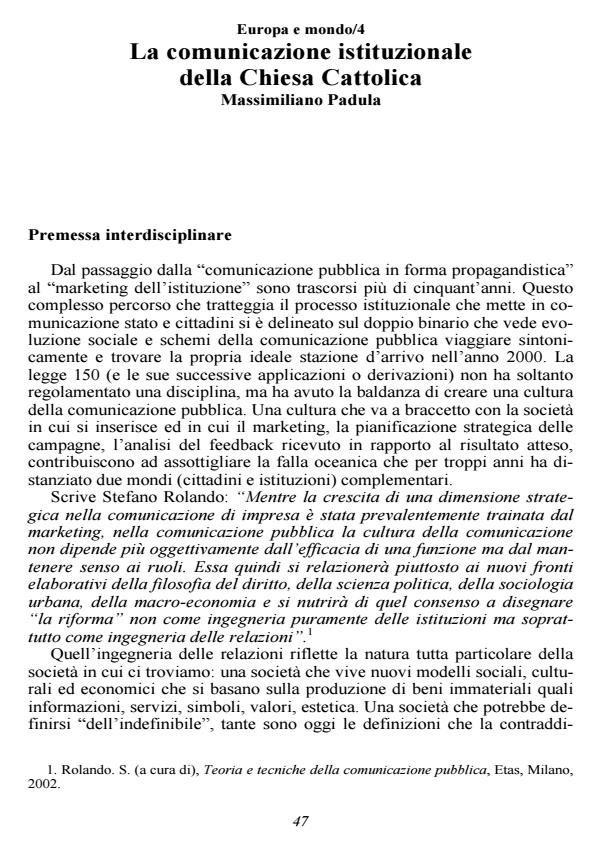 Anteprima articolo