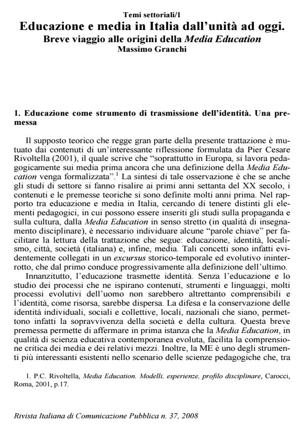 Anteprima articolo