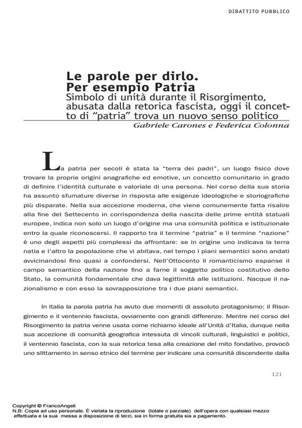 Anteprima articolo