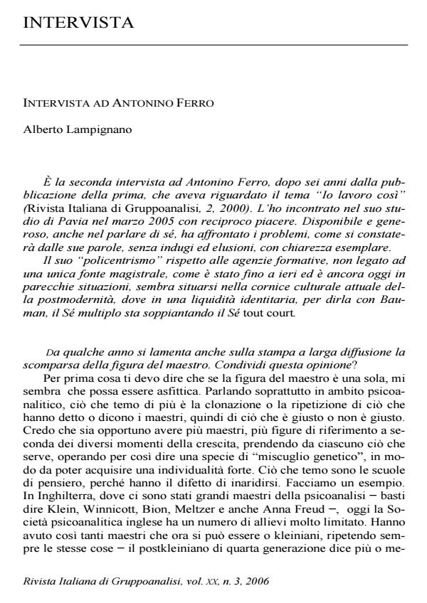 Anteprima articolo