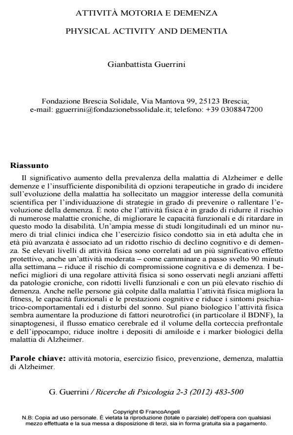 Anteprima articolo