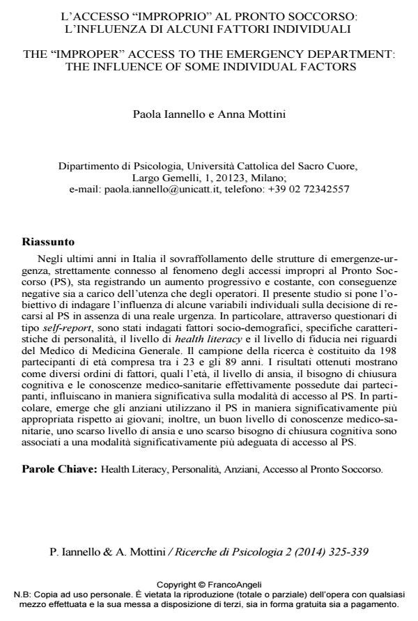 Anteprima articolo