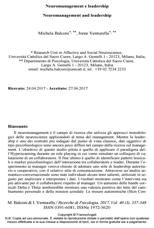 Anteprima articolo