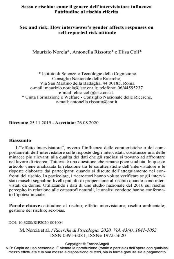 Anteprima articolo